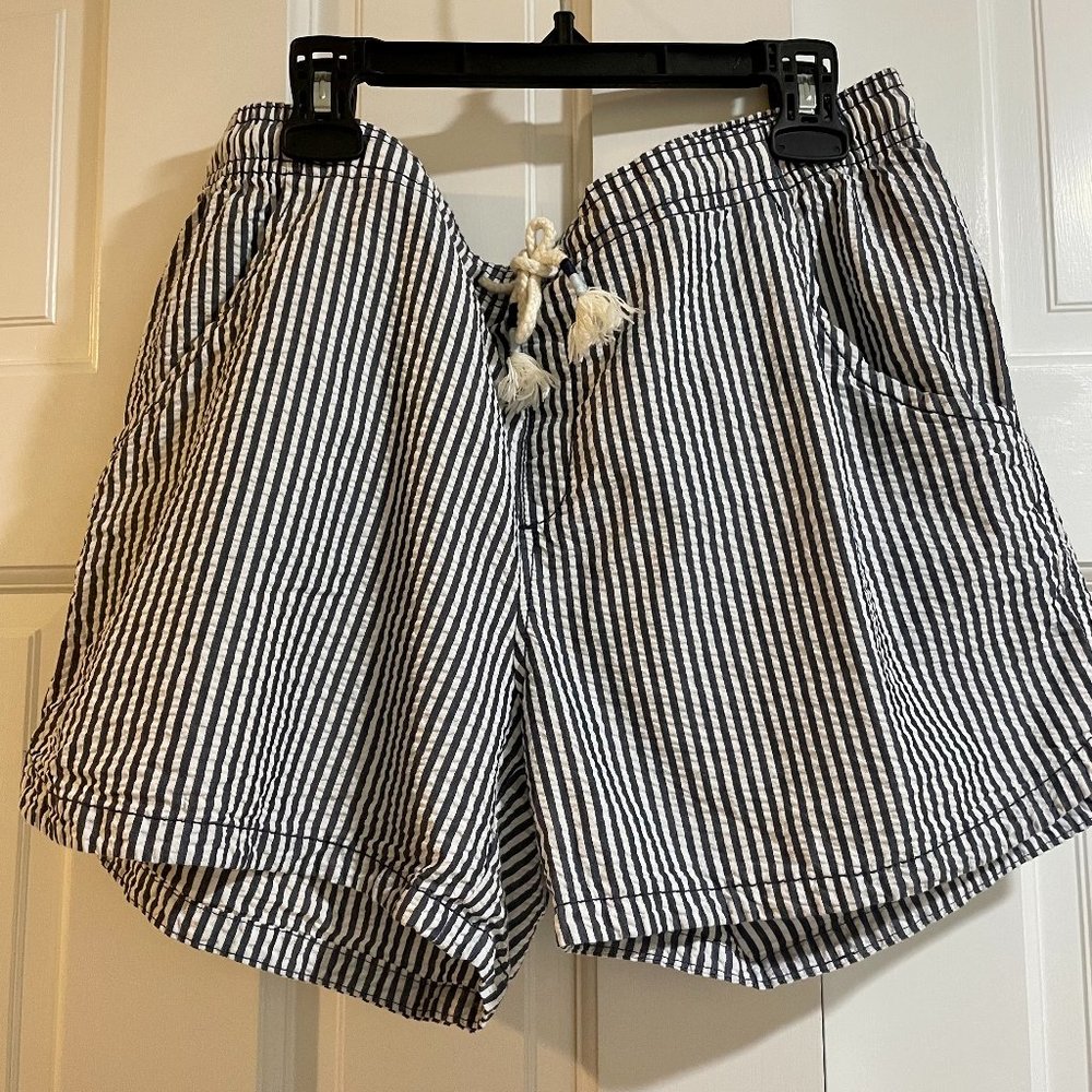 Youth Girls Old Navy Pinstriped Shorts